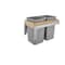 Rev-A-Shelf Maple Veneer, Light Brown, 12 in W, 17.75 in H, 23.25 in D, 23.25 in L, Light Brown 4WCTM-15BBSCDM2 - alternate 1